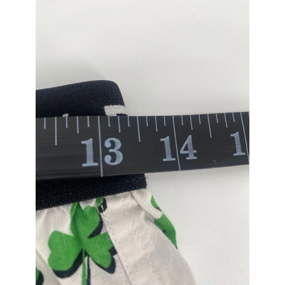 American Eagle Boxer Shorts Mens Small S White Green Shamrock Clover St Patricks